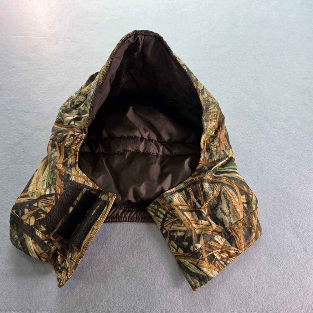 Mossy Oak Shadow Grass Camo Detachable Insulated Hunting Replacement Hood Zip On